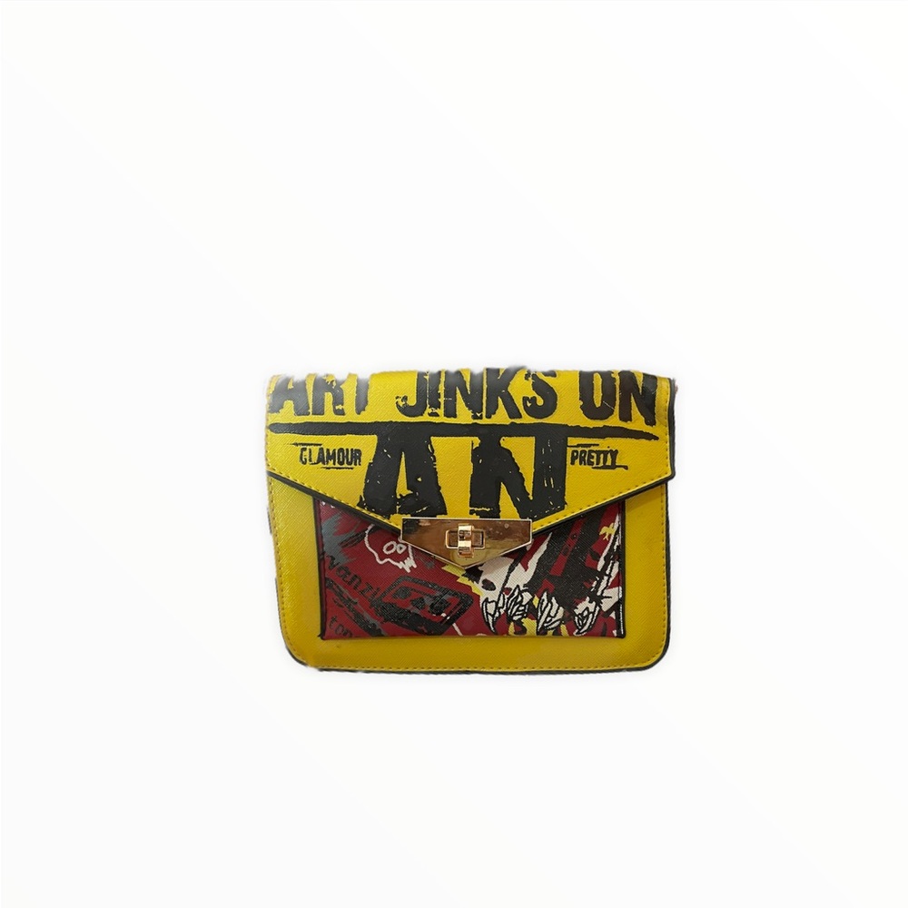 Graphic Box Crossbody Bag